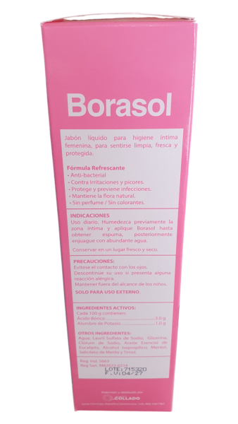 Borasol Antiseptische Flüssiguseife für Higuiene bereich.8oz (240ml)